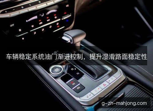 车辆稳定系统油门渐进控制,提升湿滑路面稳定性 车辆稳定系统油门渐进控制,提升湿滑路面稳定性